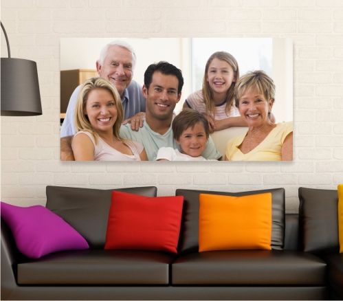 Canvas Wall Art Family Photo