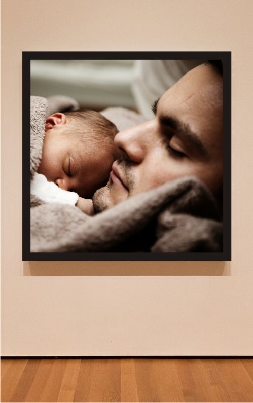 floating frame canvas gallery wraps